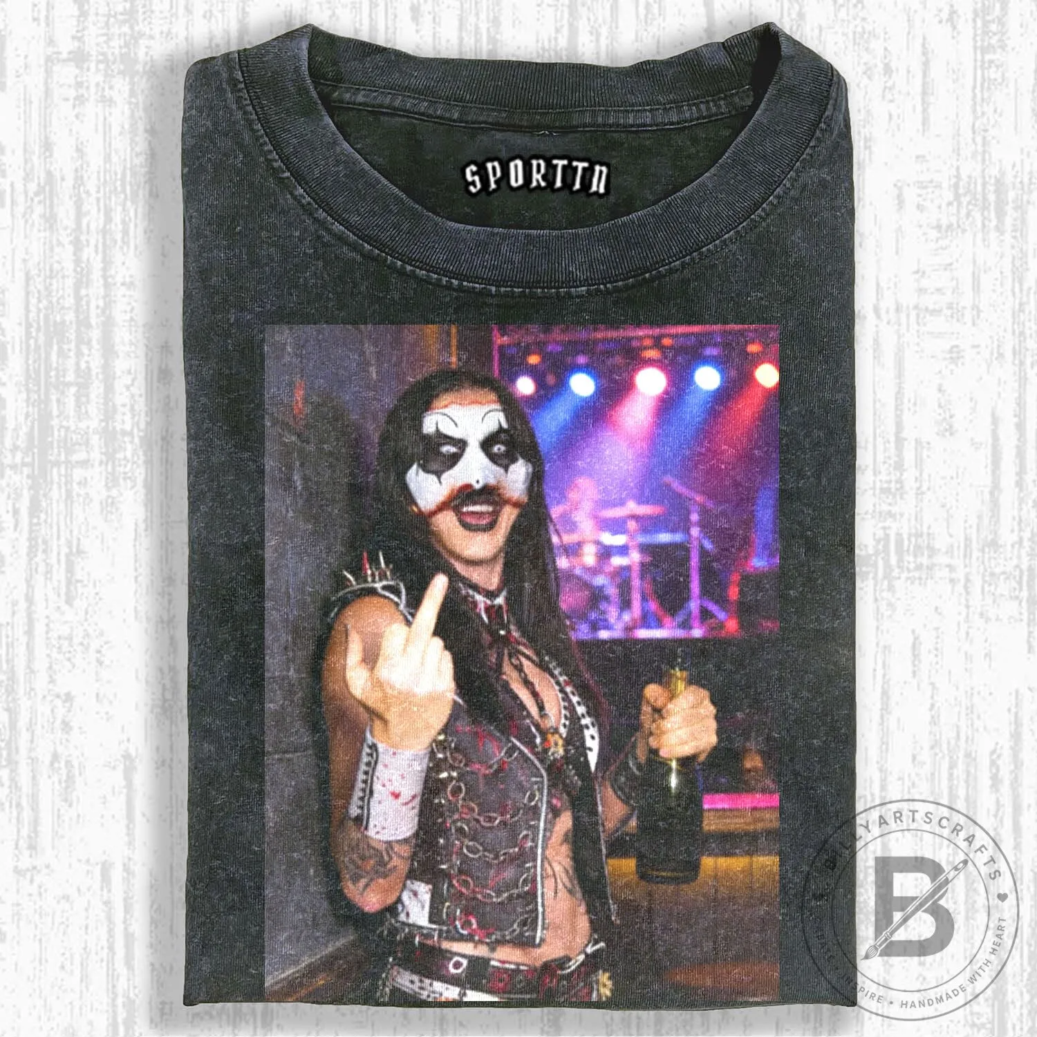 Dani Filth Cradle of Filth Black Metal Band Concert T-Shirt