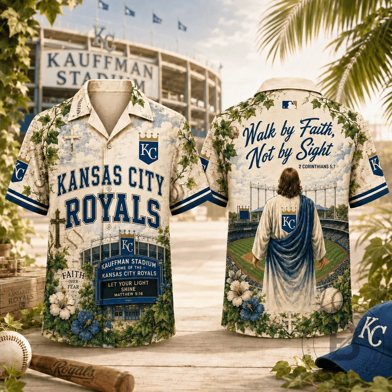 Kansas City Royals Baseball Hawaiian Shirt