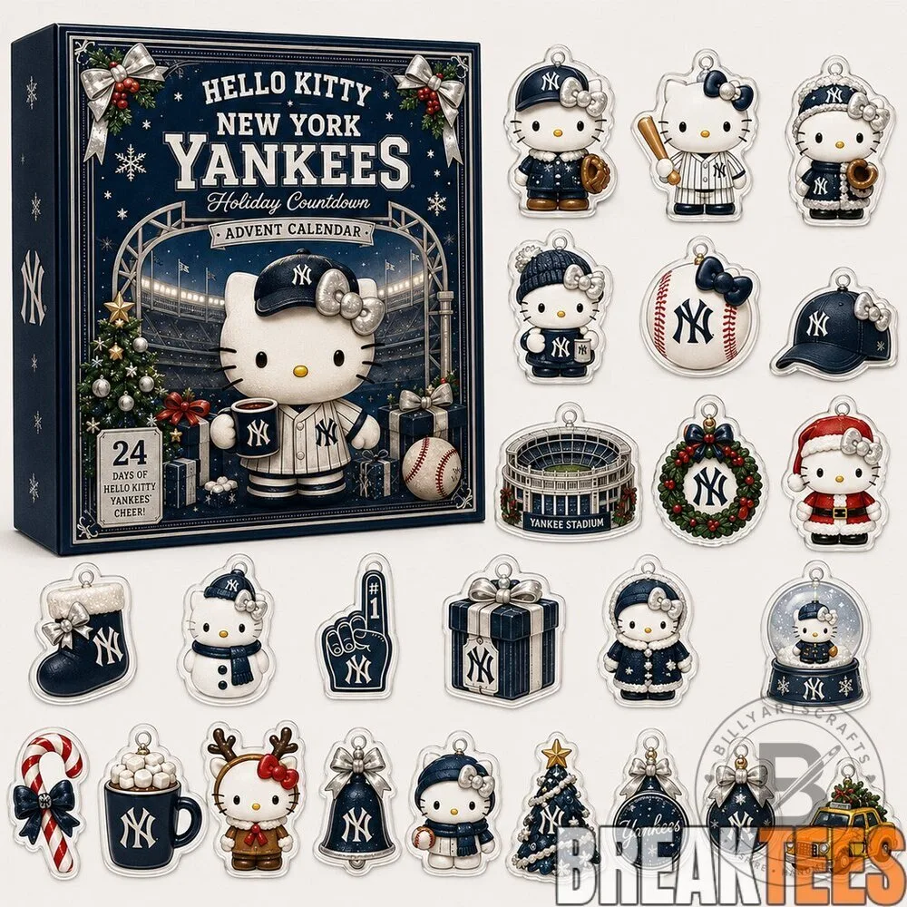 Hello Kitty New York Yankees Holiday Countdown Advent Calendar 2026