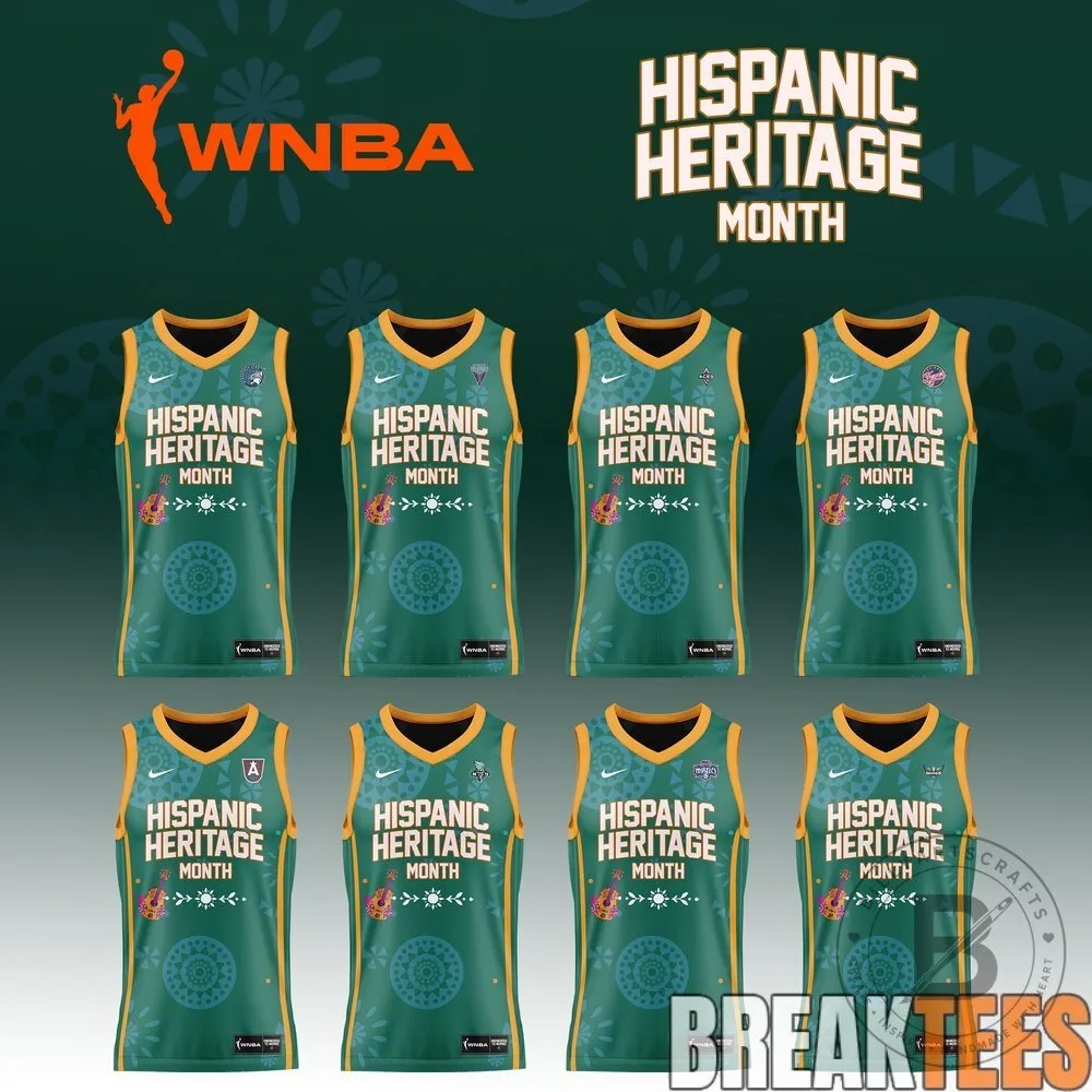 WNBA Hispanic Heritage Month All Teams Basketball Jersey