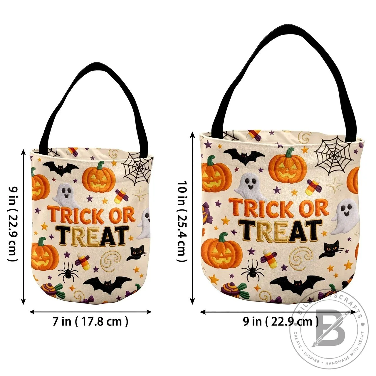 Personalized Halloween Trick or Treat Bucket Bag with Lights for Kids 13 Personalized Halloween Trick or Treat Bucket Bag with Lights for Kids