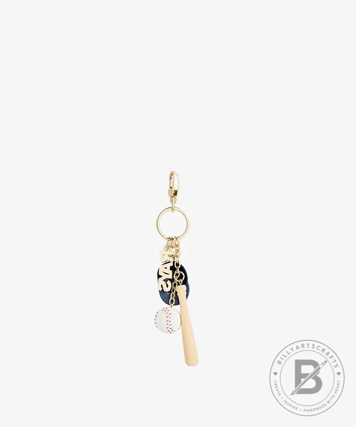 Tampa Bay Rays Baseball Bat Ball Cap Charm Keychain 9 Tampa Bay Rays Baseball Bat Ball Cap Charm Keychain