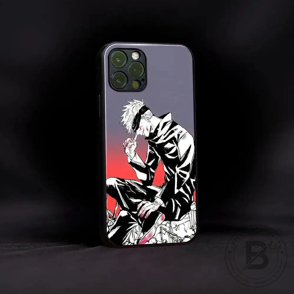 Jujutsu Kaisen Satoru Gojo Anime Manga Art iPhone Phone Case