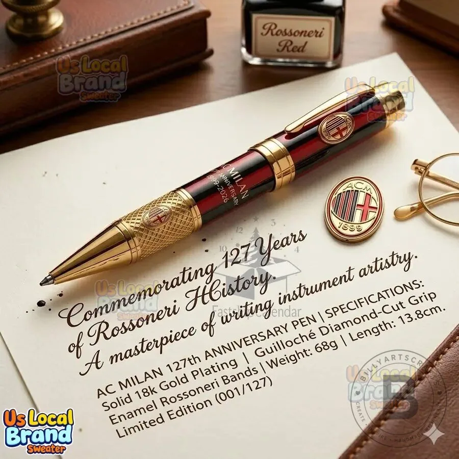 AC Milan 127th Anniversary Limited Edition Rollerball Pen