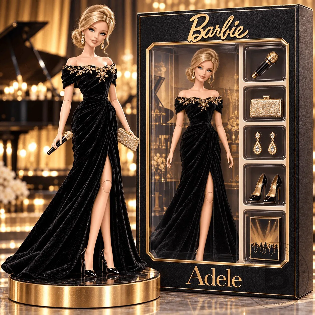 Barbie Adele Commemorative Collector Edition Doll with Accessories