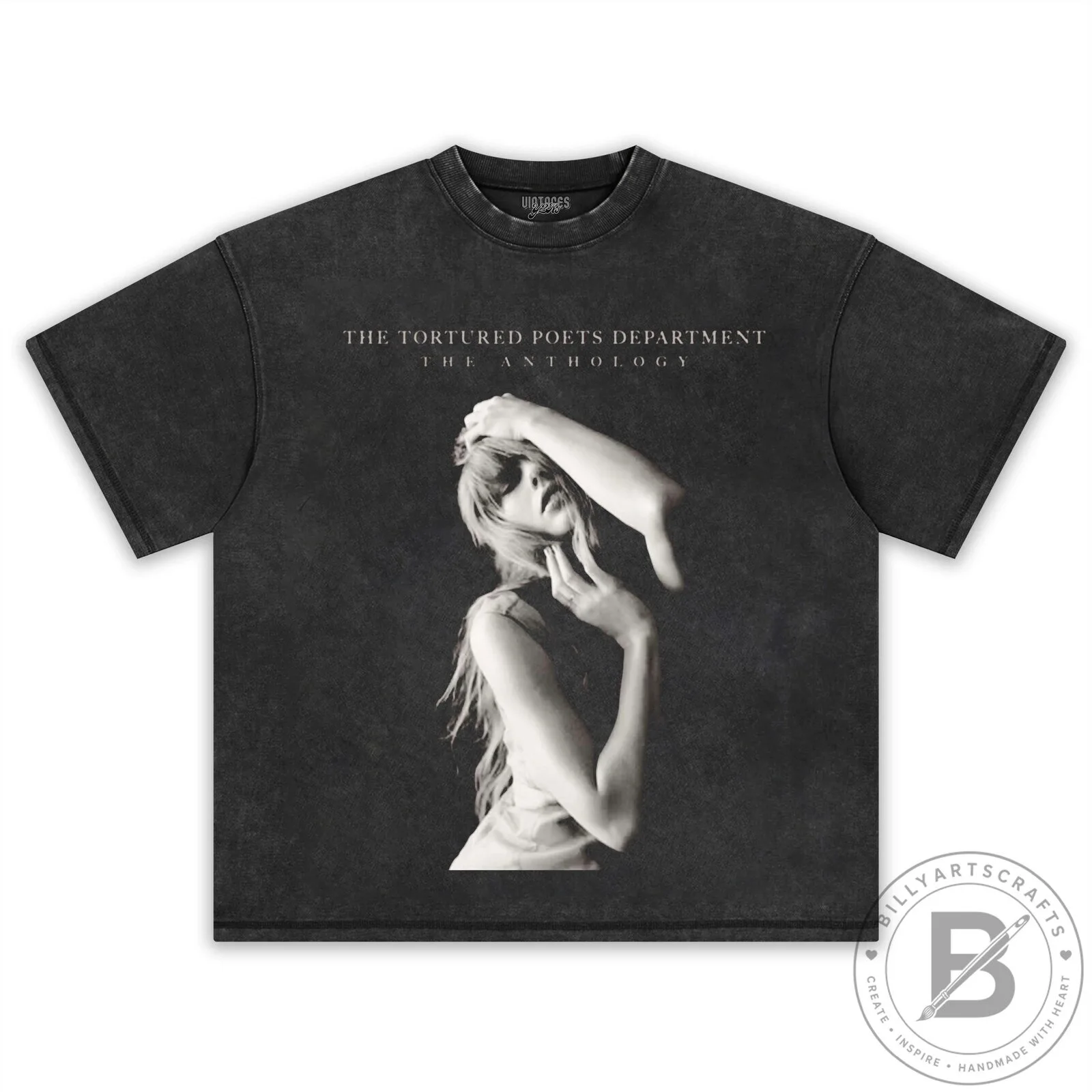 Taylor Swift The Tortured Poets Department Anthology Black T-Shirt 11 Taylor Swift The Tortured Poets Department Anthology Black T-Shirt