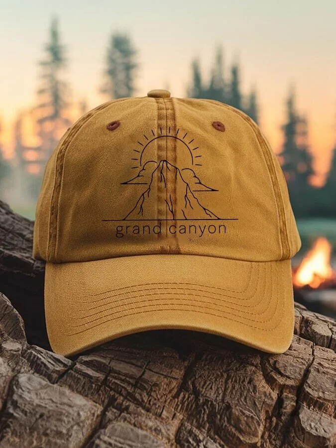 Grand Canyon National Park Vintage Embroidered Cap Hat