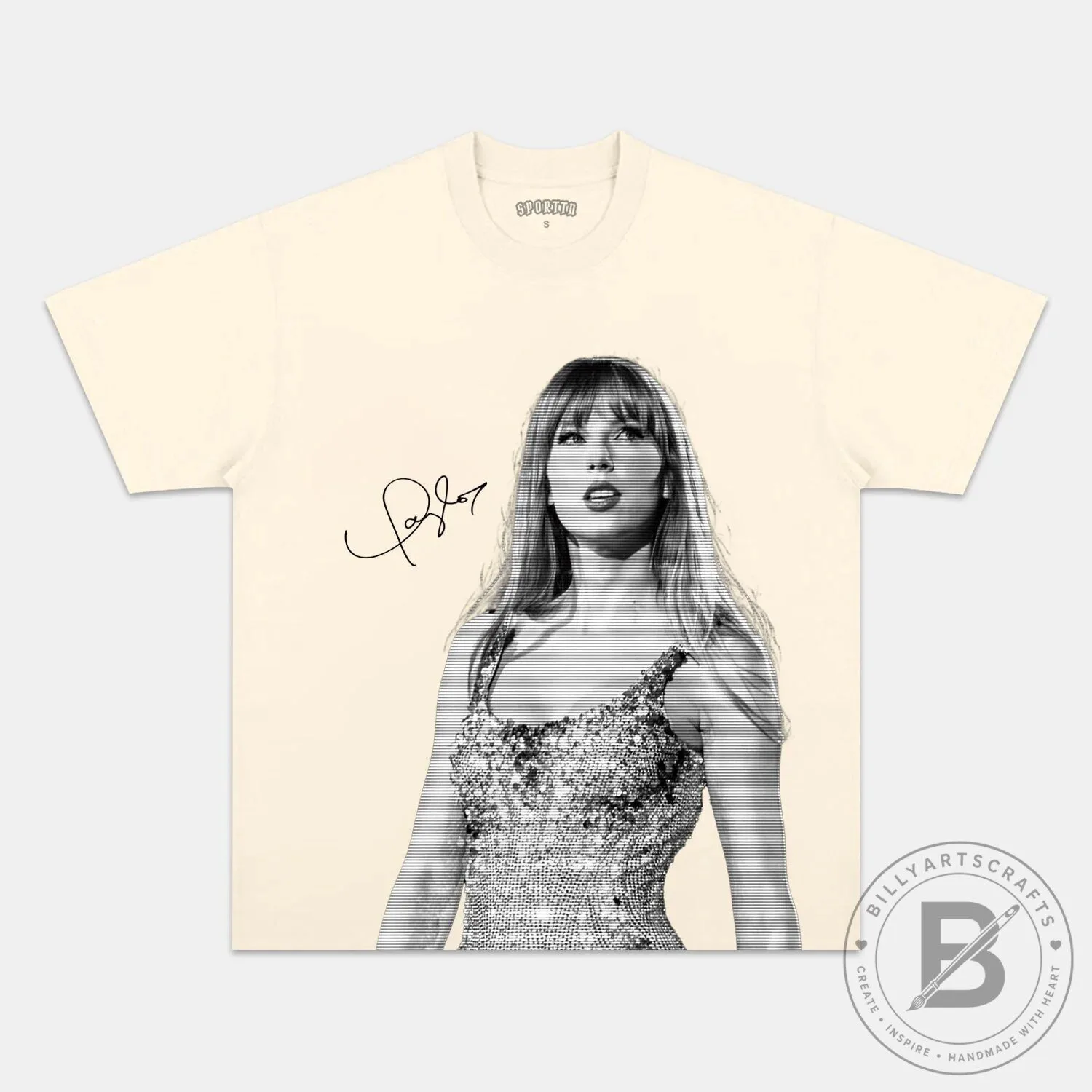 Taylor Swift The Eras Tour Concert Signature Graphic T-Shirt