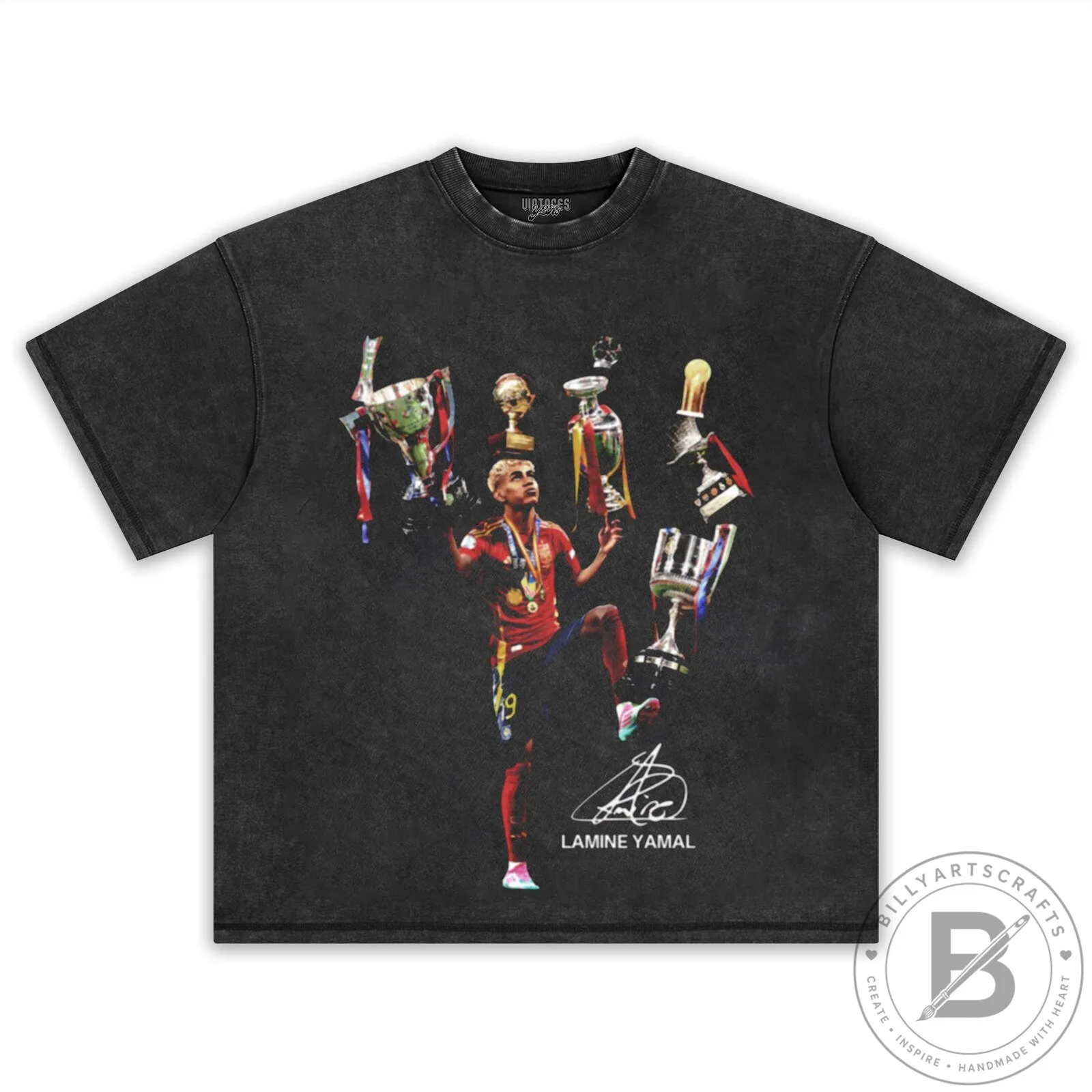 Lamine Yamal Trophy Collection Washed T-Shirt