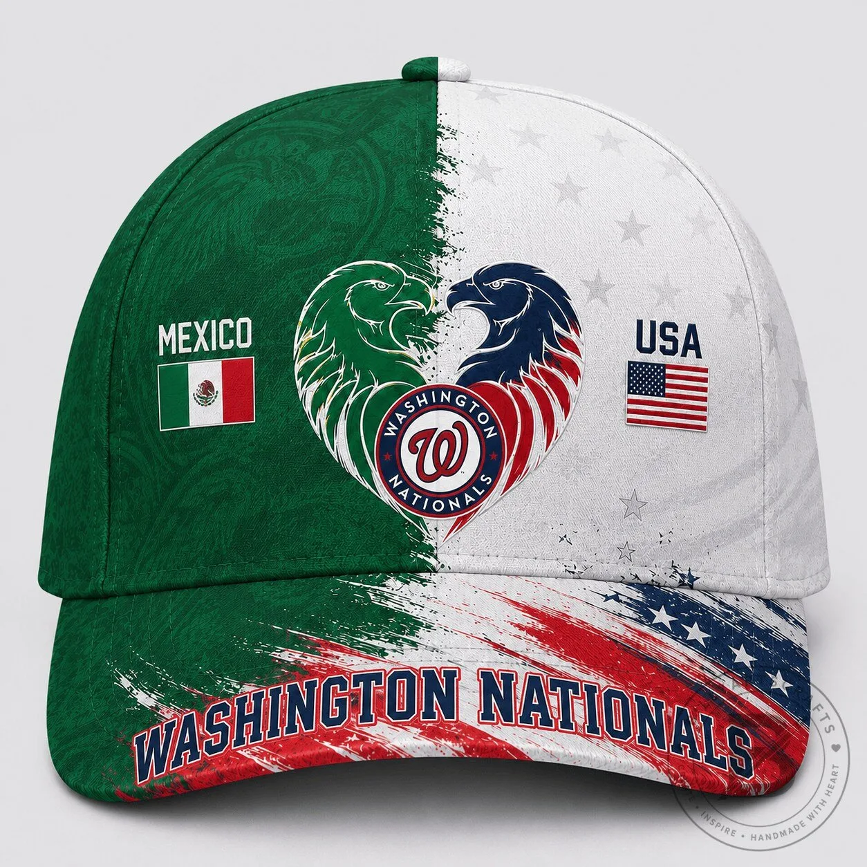Mexico vs USA Washington Nationals Baseball Cap Hat