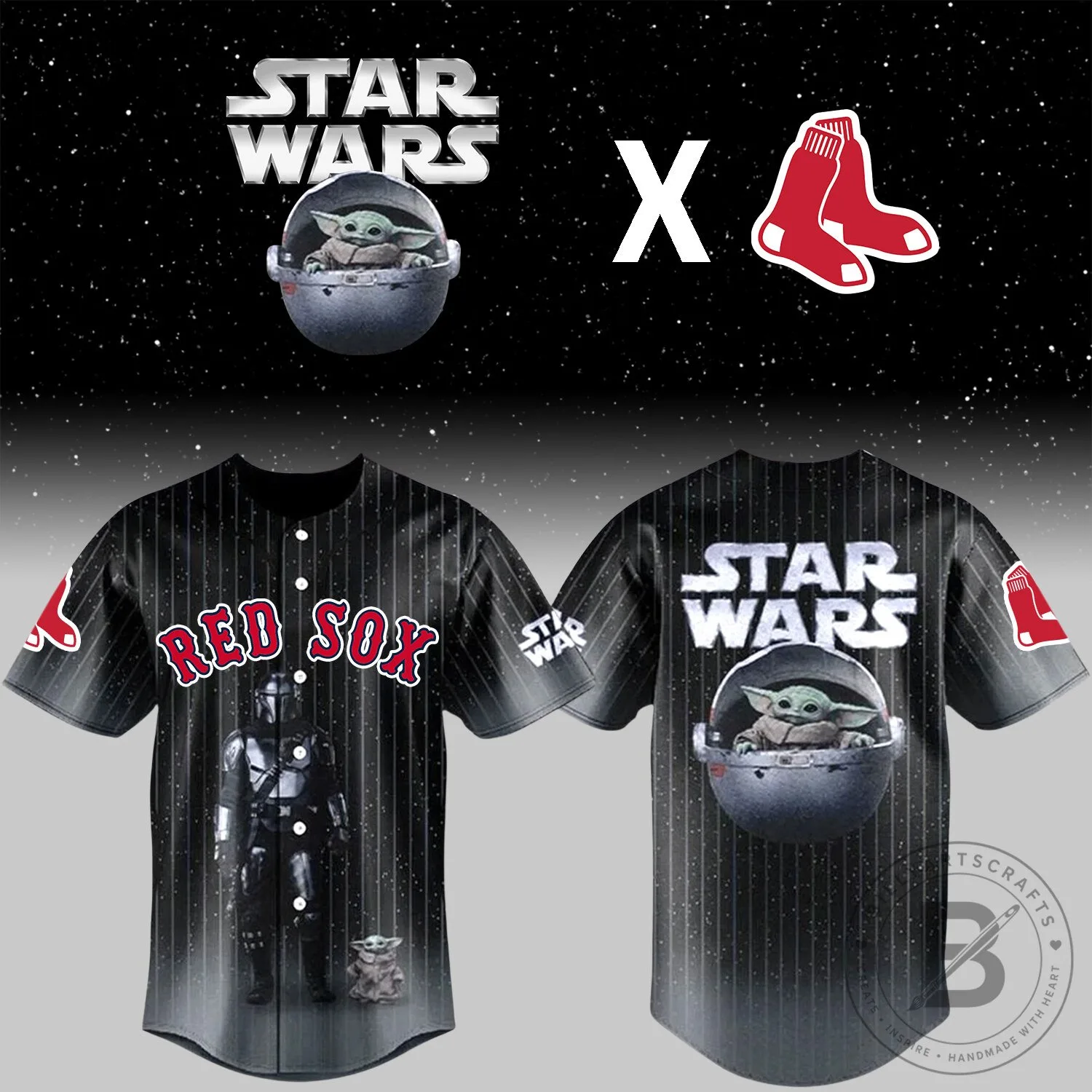 Limited Edition Boston Red Sox x Star Wars Night 2026 Baseball Jersey 4 Limited Edition Boston Red Sox x Star Wars Night 2026 Baseball Jersey