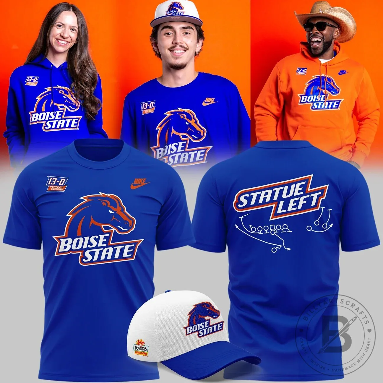 20th Anniversary Fiesta Bowl T-Shirt for Boise State Broncos Football