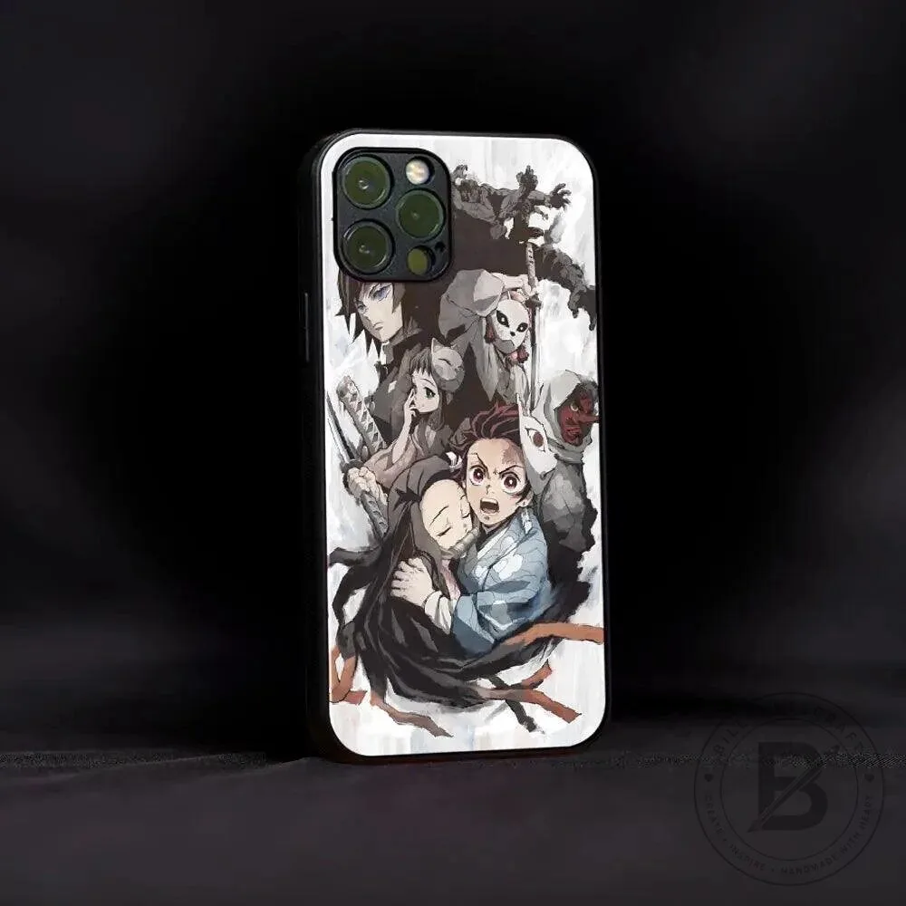 Demon Slayer Tanjiro and Nezuko Kamado Anime Manga Phone Case