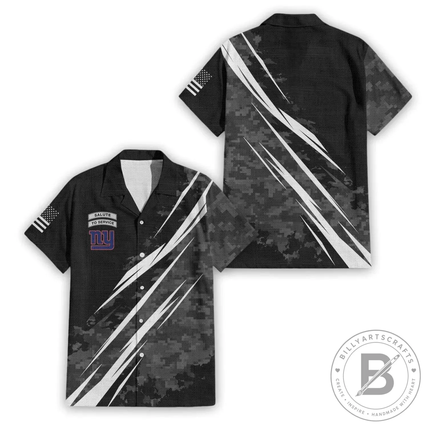 Premium Hawaiian Shirt for New York Giants Salute to Service