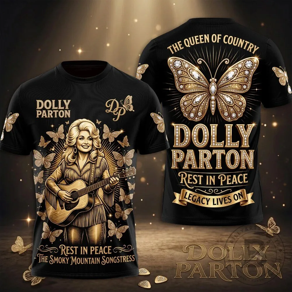 Dolly Parton The Queen of Country Music Rest in Peace Legacy Lives On T-Shirt