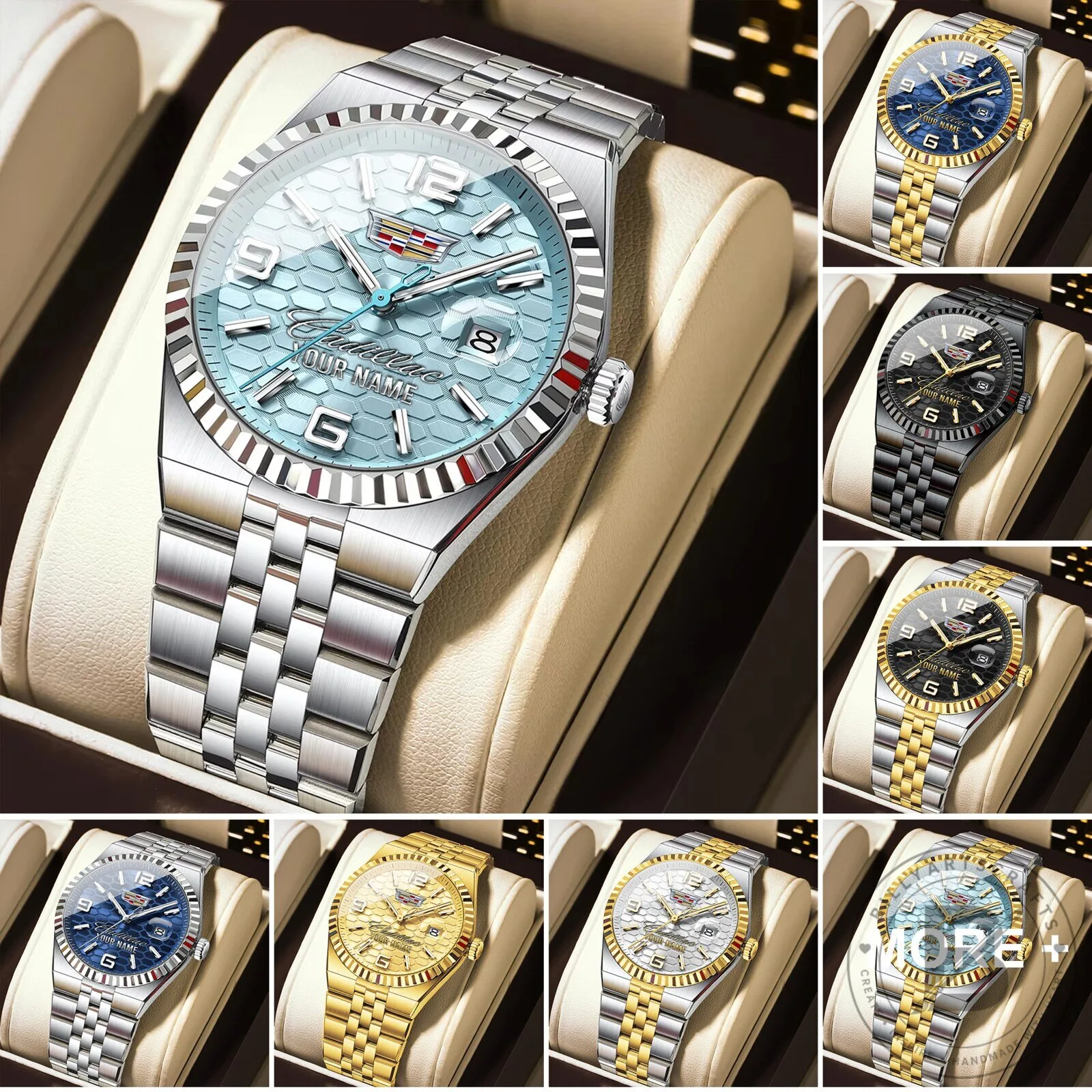 Cadillac Custom Name Elegant Fashion Design Men's Watch 18 Cadillac Custom Name Elegant Fashion Design Men