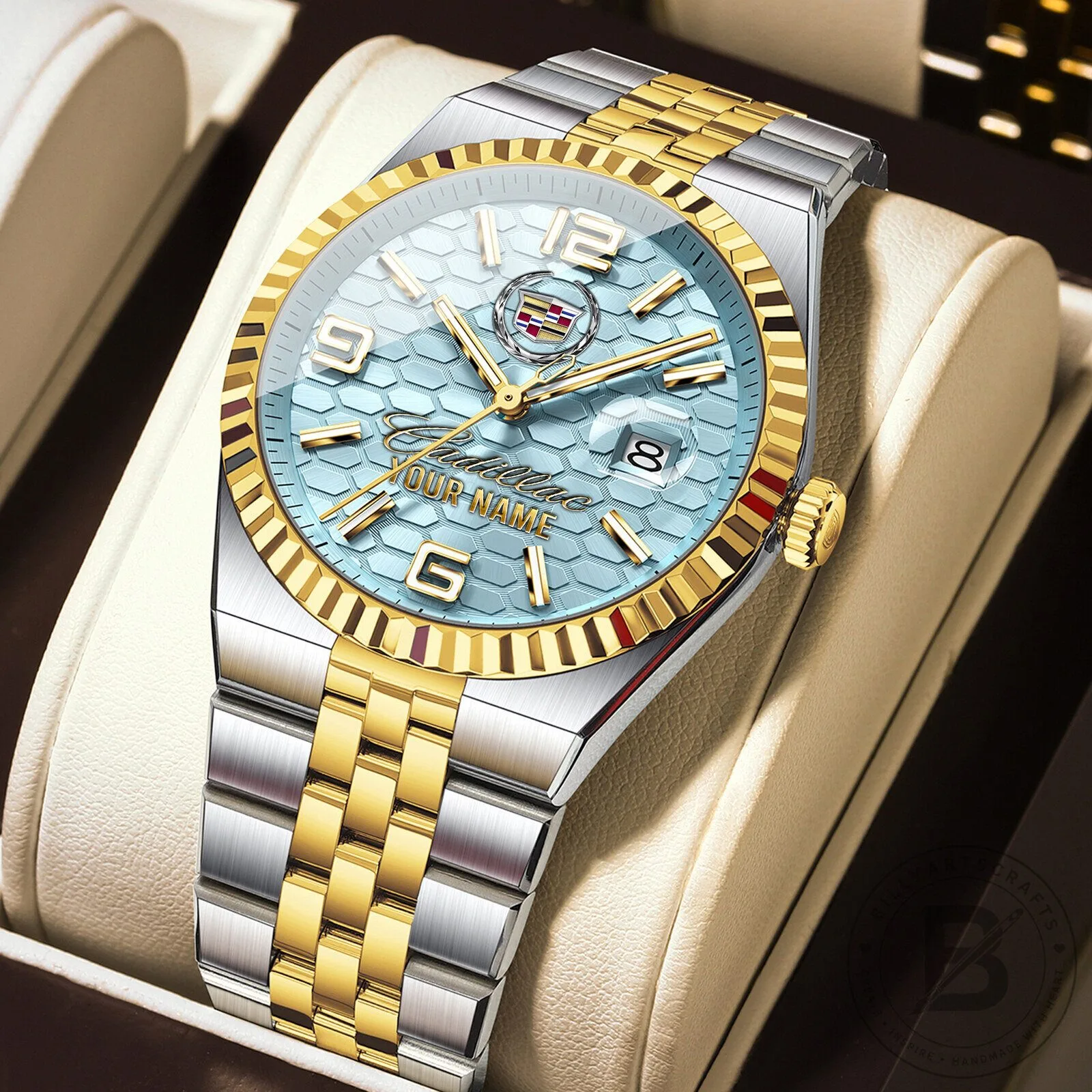 Cadillac Custom Name Elegant Fashion Design Men's Watch 23 Cadillac Custom Name Elegant Fashion Design Men