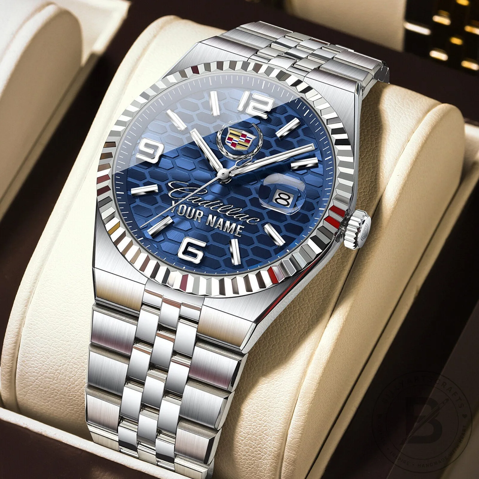 Cadillac Custom Name Elegant Fashion Design Men's Watch 26 Cadillac Custom Name Elegant Fashion Design Men