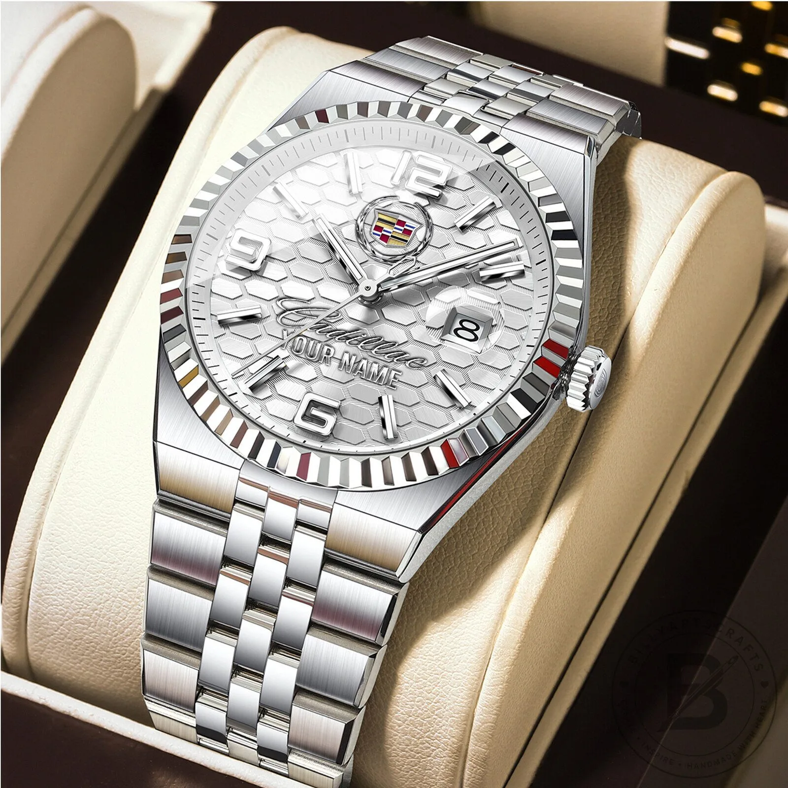 Cadillac Custom Name Elegant Fashion Design Men's Watch 27 Cadillac Custom Name Elegant Fashion Design Men