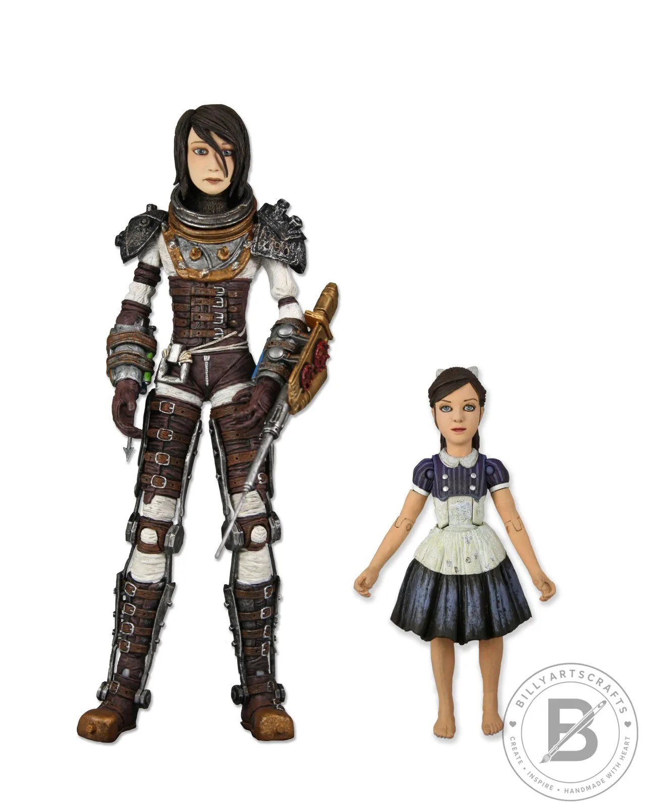 Bioshock 2 Eleanor Lamb and Little Sister Action Figure Set