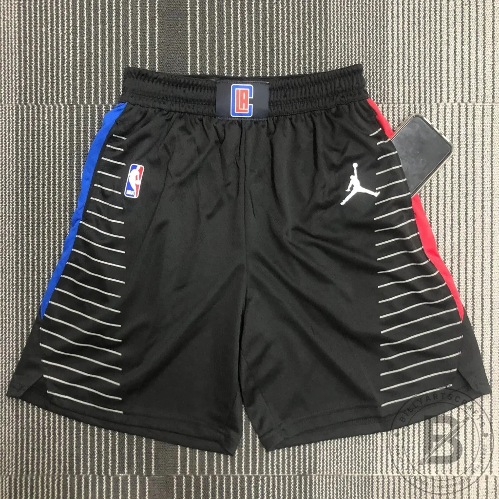 Los Angeles Clippers Statement Edition Black Basketball Shorts Los Angeles Clippers Statement Edition Black Basketball Shorts